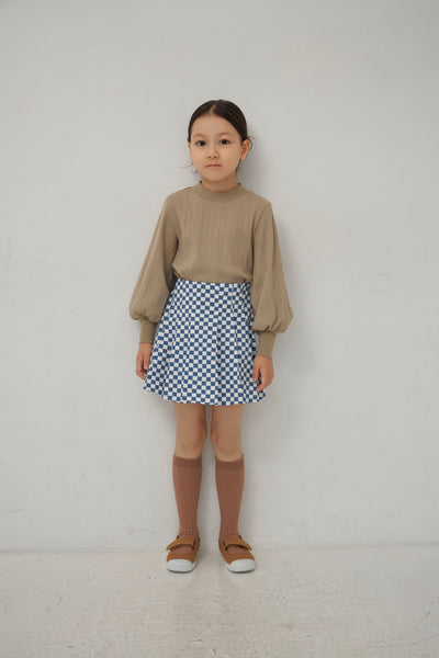 画像をギャラリービューアに読み込む, Kids checkered Pants Skirt
