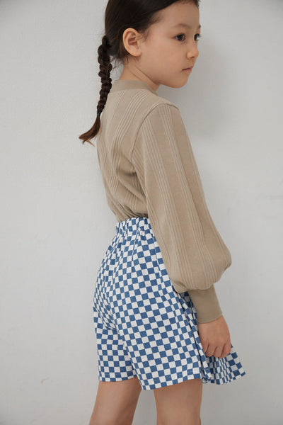 画像をギャラリービューアに読み込む, Kids checkered Pants Skirt
