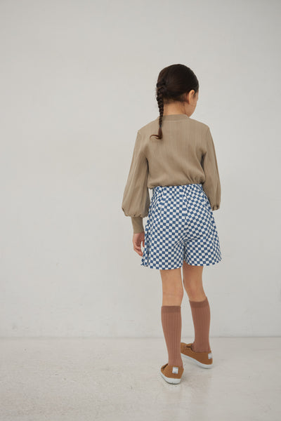 画像をギャラリービューアに読み込む, Kids checkered Pants Skirt

