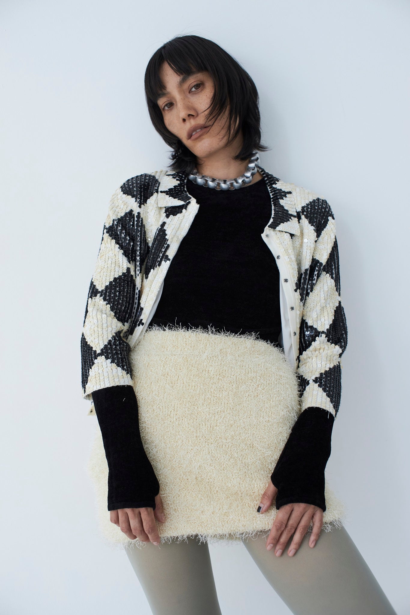 mediam✨ Fringe Mini skirt