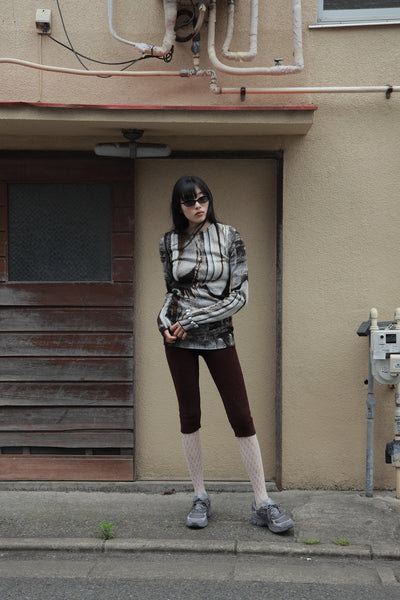 画像をギャラリービューアに読み込む, Photo Knit Pullover
