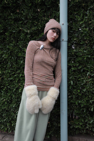 Border Knit Top - B