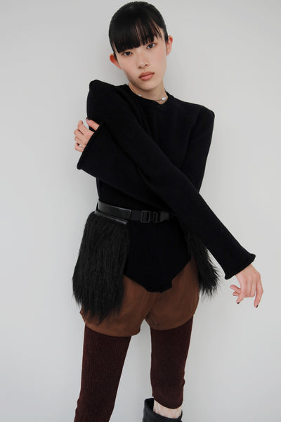 Load image into Gallery viewer, Double Craft Fur Bag
