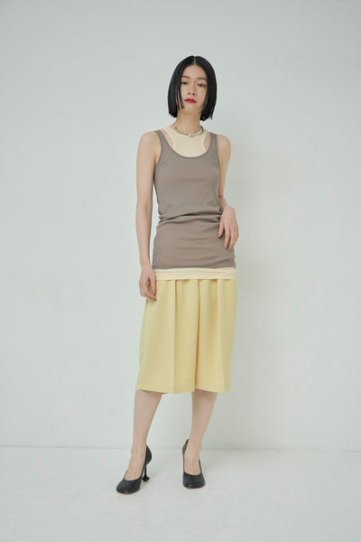 画像をギャラリービューアに読み込む, High Twist Layered Tank Top
