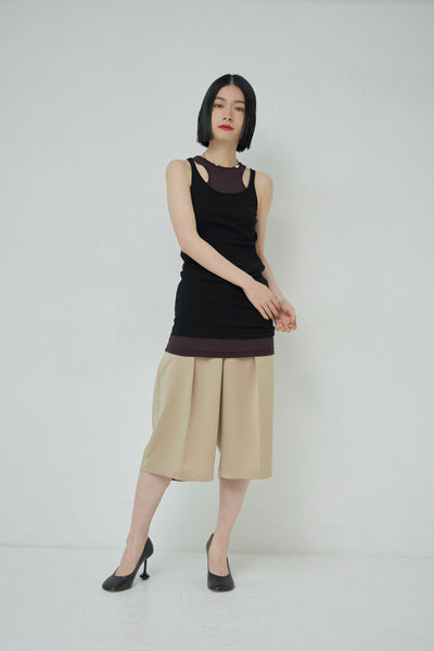 画像をギャラリービューアに読み込む, High Twist Layered Tank Top
