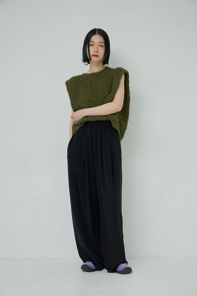 画像をギャラリービューアに読み込む, Frayed Yarn Square Pullover
