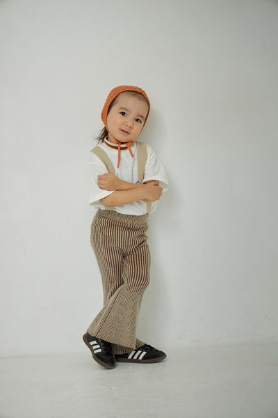 画像をギャラリービューアに読み込む, Kids Rib Knit Bell Bottoms
