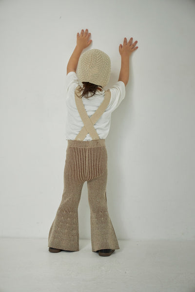 画像をギャラリービューアに読み込む, Kids Rib Knit Bell Bottoms
