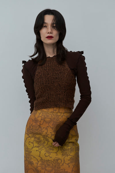 画像をギャラリービューアに読み込む, Pointed Shoulder Tops
