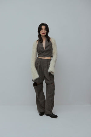 Check Removable Pants - Gun club Check