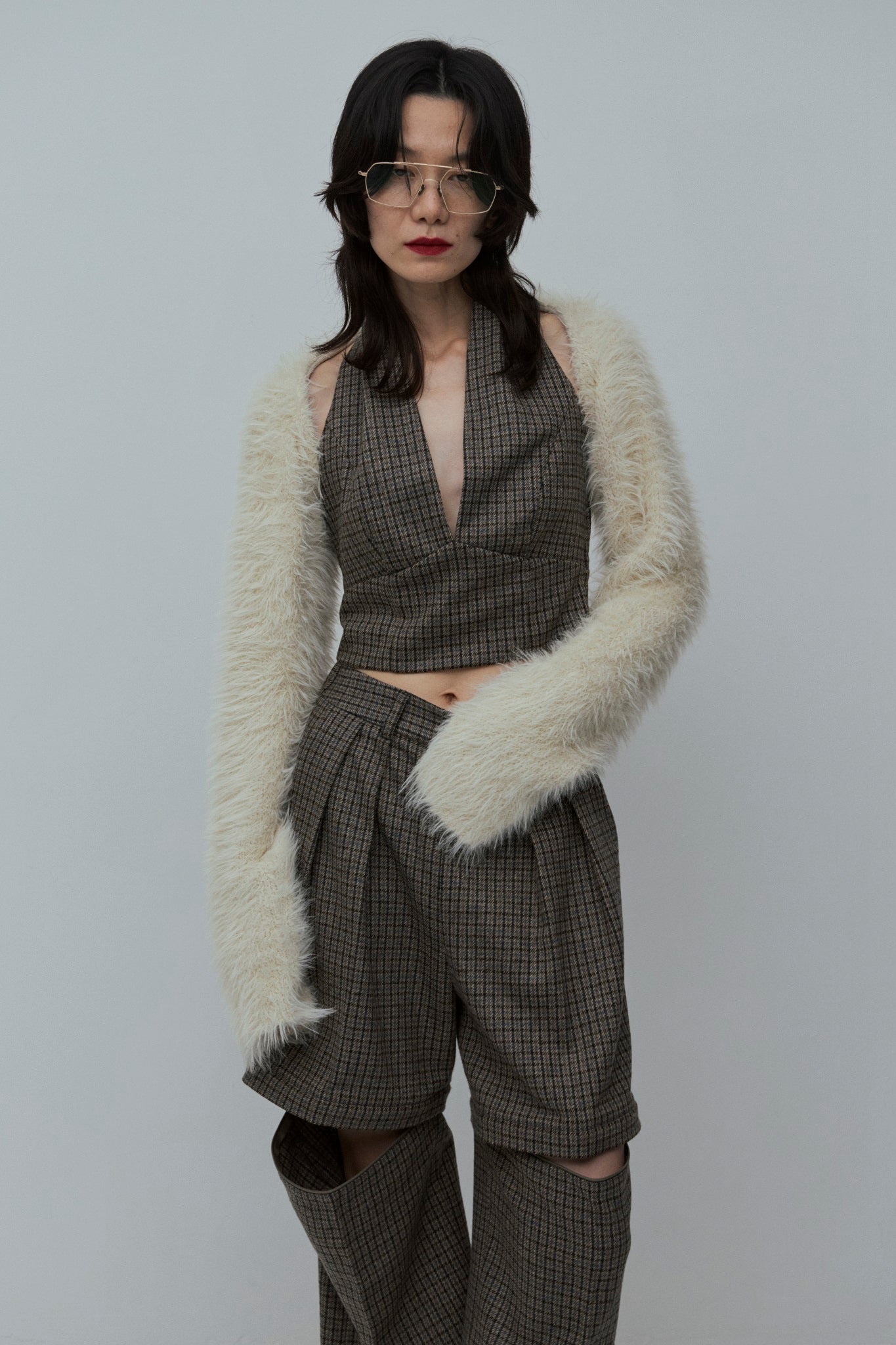 Check Removable Pants - Gun club Check – Mediam