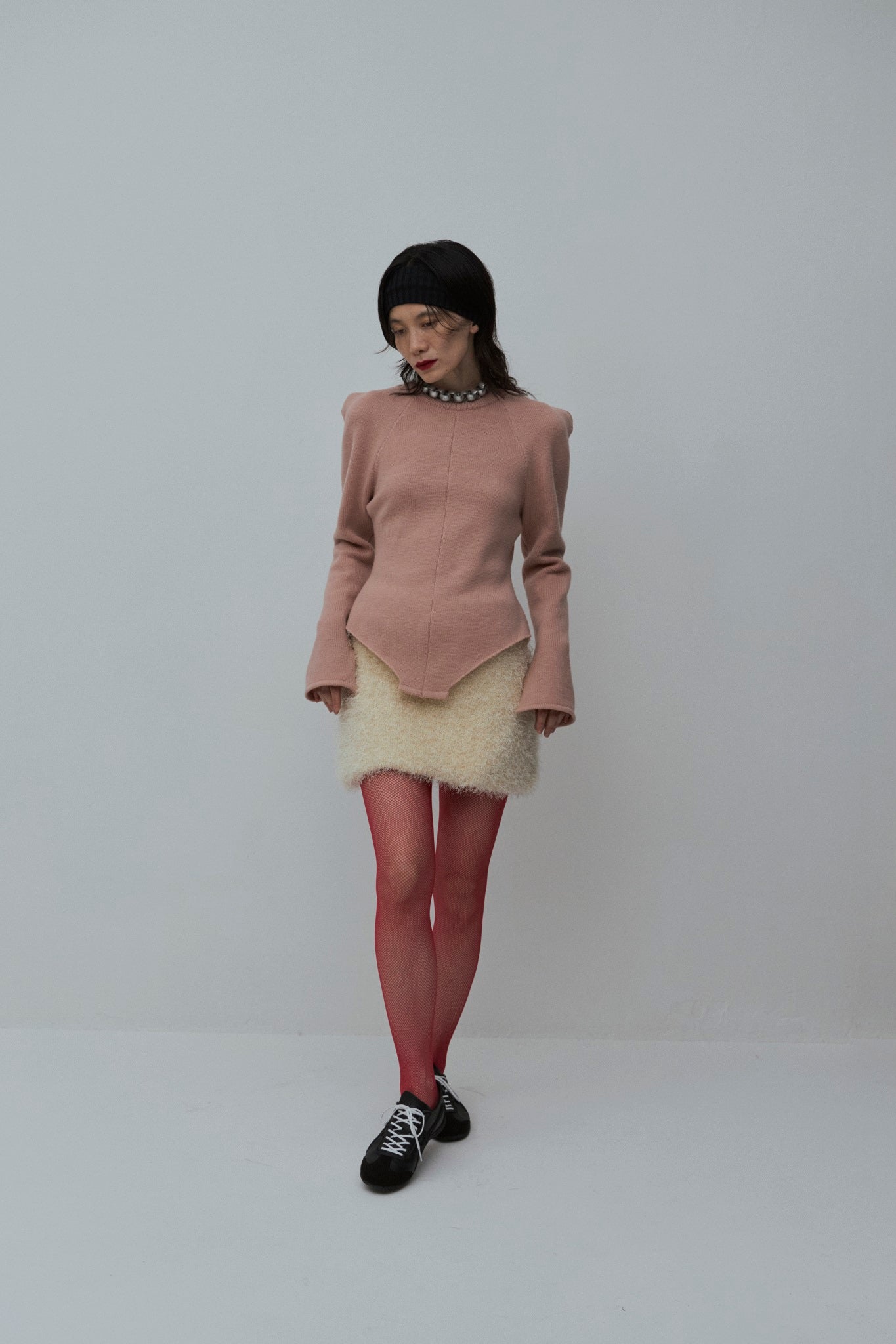 Mediam ウールニット　ボディスーツ Wool Knit Bodysuit Like Pullover – Mediam