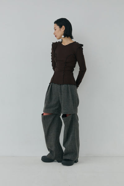 画像をギャラリービューアに読み込む, Pointed Shoulder Tops
