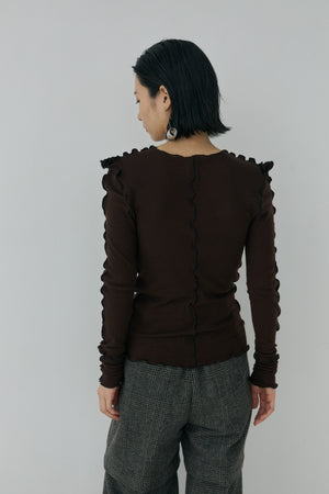 Pointed Shoulder Tops