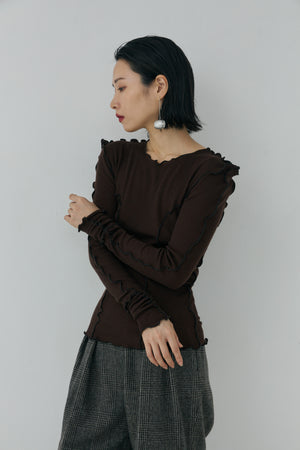 Pointed Shoulder Tops