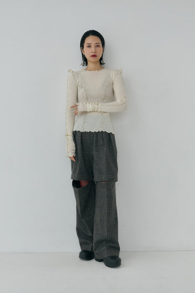 画像をギャラリービューアに読み込む, Pointed Shoulder Tops
