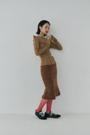 Pointed Shoulder Tops