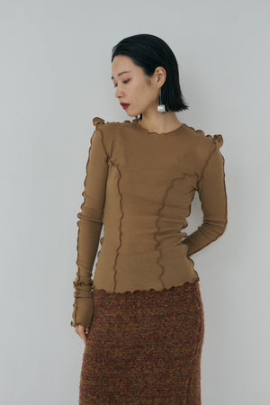 Pointed Shoulder Tops