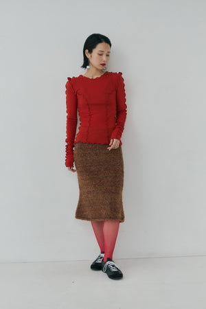 Pointed Shoulder Tops