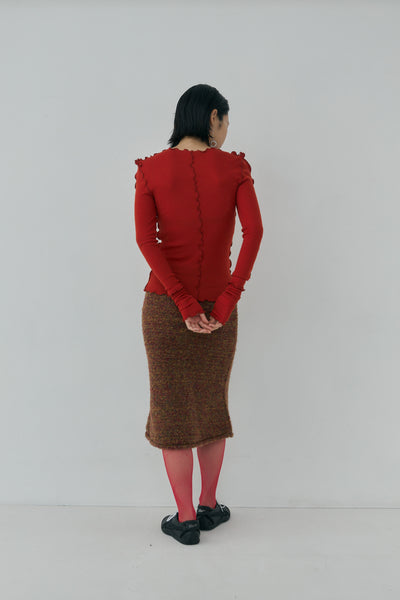 画像をギャラリービューアに読み込む, Pointed Shoulder Tops
