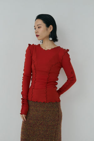 Pointed Shoulder Tops