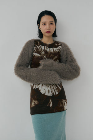 Shaggy Arm Warmers