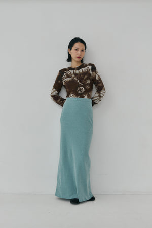 Mole Knit Maxi Skirt
