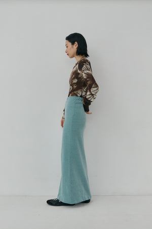 Mole Knit Maxi Skirt