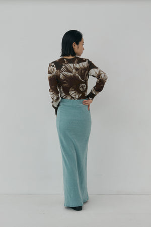 Mole Knit Maxi Skirt