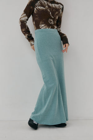 Mole Knit Maxi Skirt