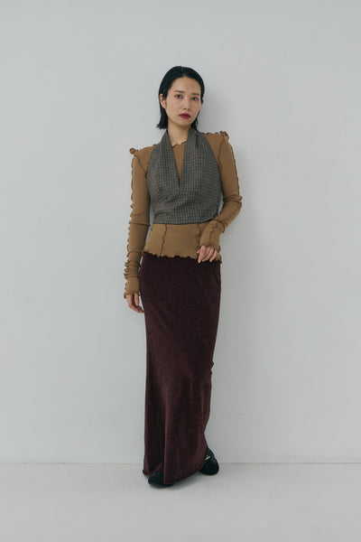 画像をギャラリービューアに読み込む, Mole Knit Maxi Skirt
