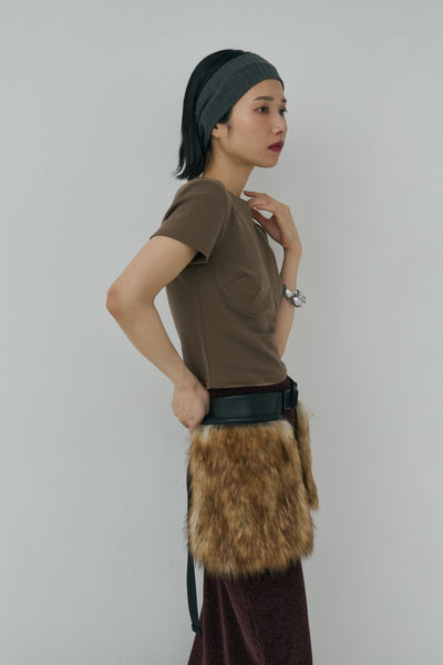 Load image into Gallery viewer, Double Craft Fur Bag
