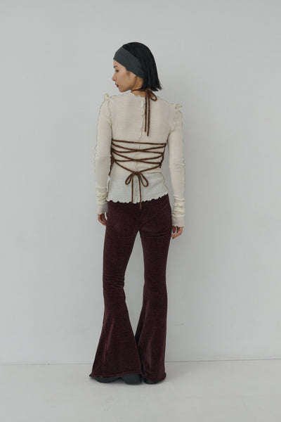 Load image into Gallery viewer, Melange Mohair Halter Top
