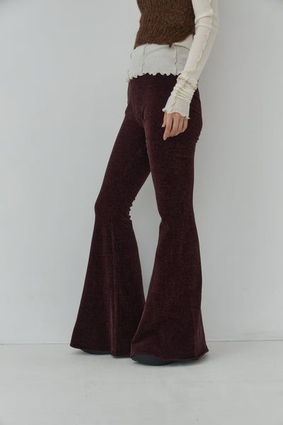 画像をギャラリービューアに読み込む, Mole Knit Bell Bottoms
