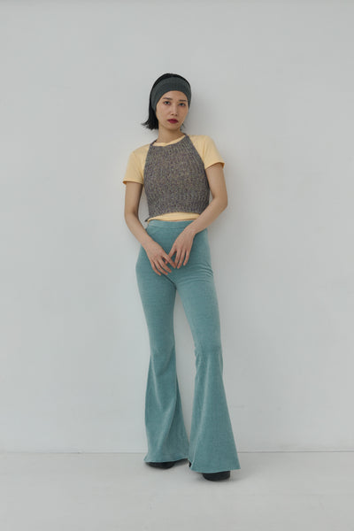 画像をギャラリービューアに読み込む, Mole Knit Bell Bottoms
