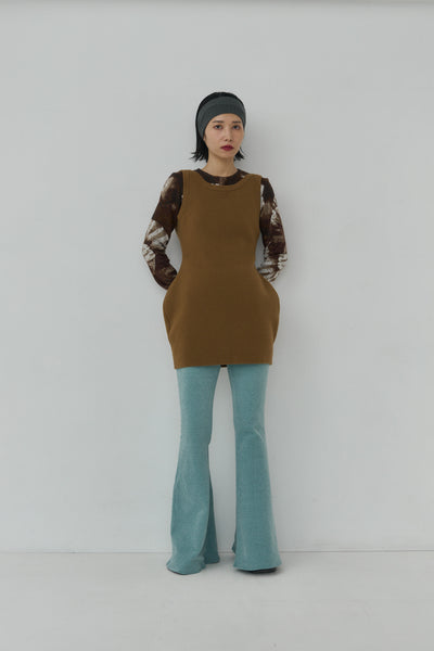 画像をギャラリービューアに読み込む, 2way Form Mini knit dress
