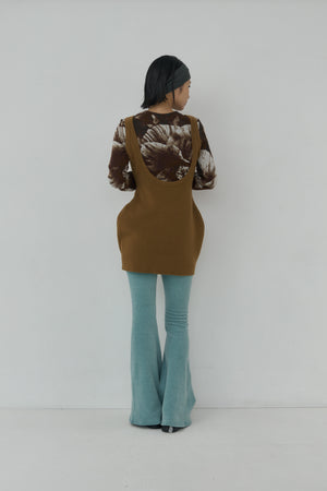 2way Form Mini knit dress