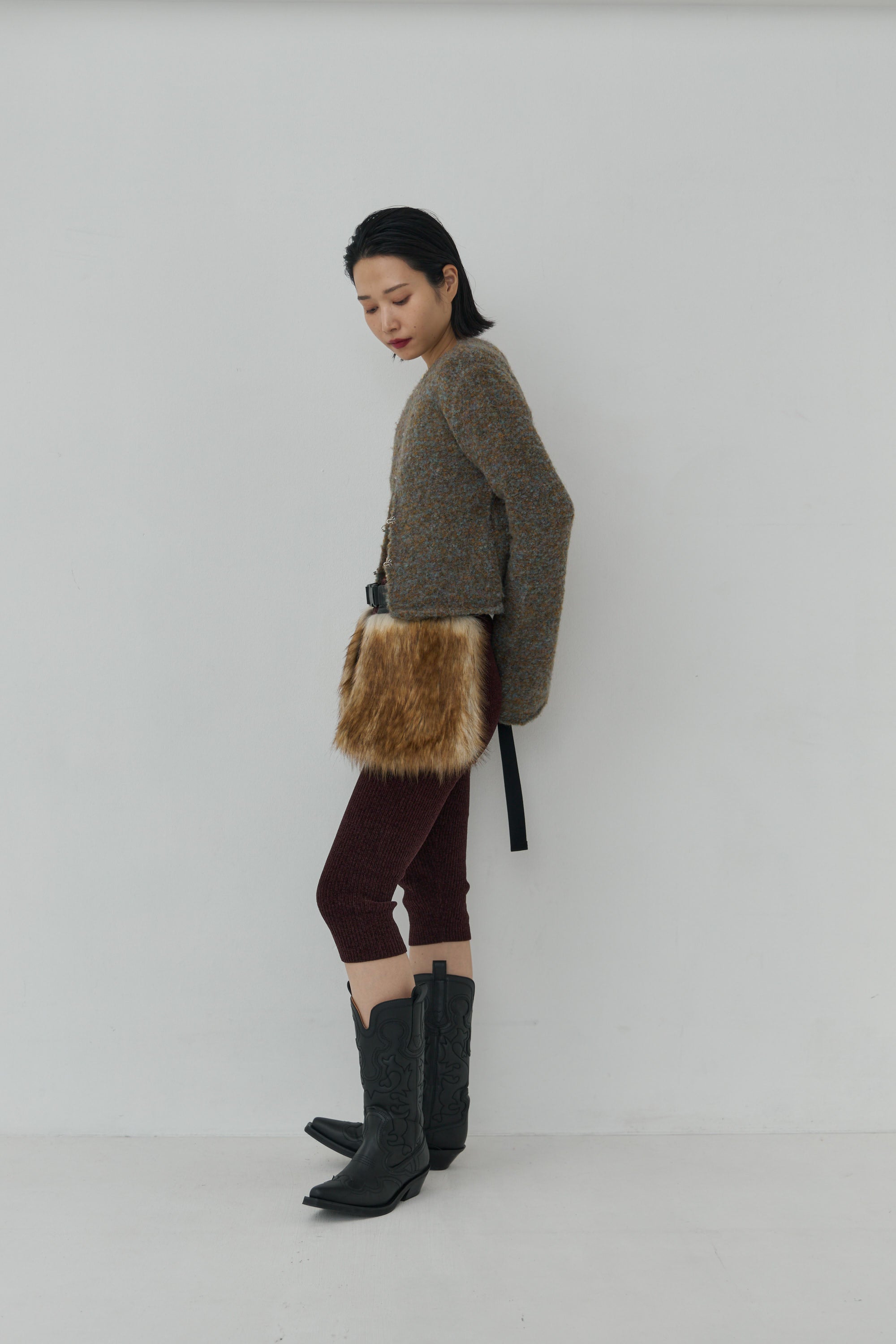 Mole Knit Half Pants – Mediam