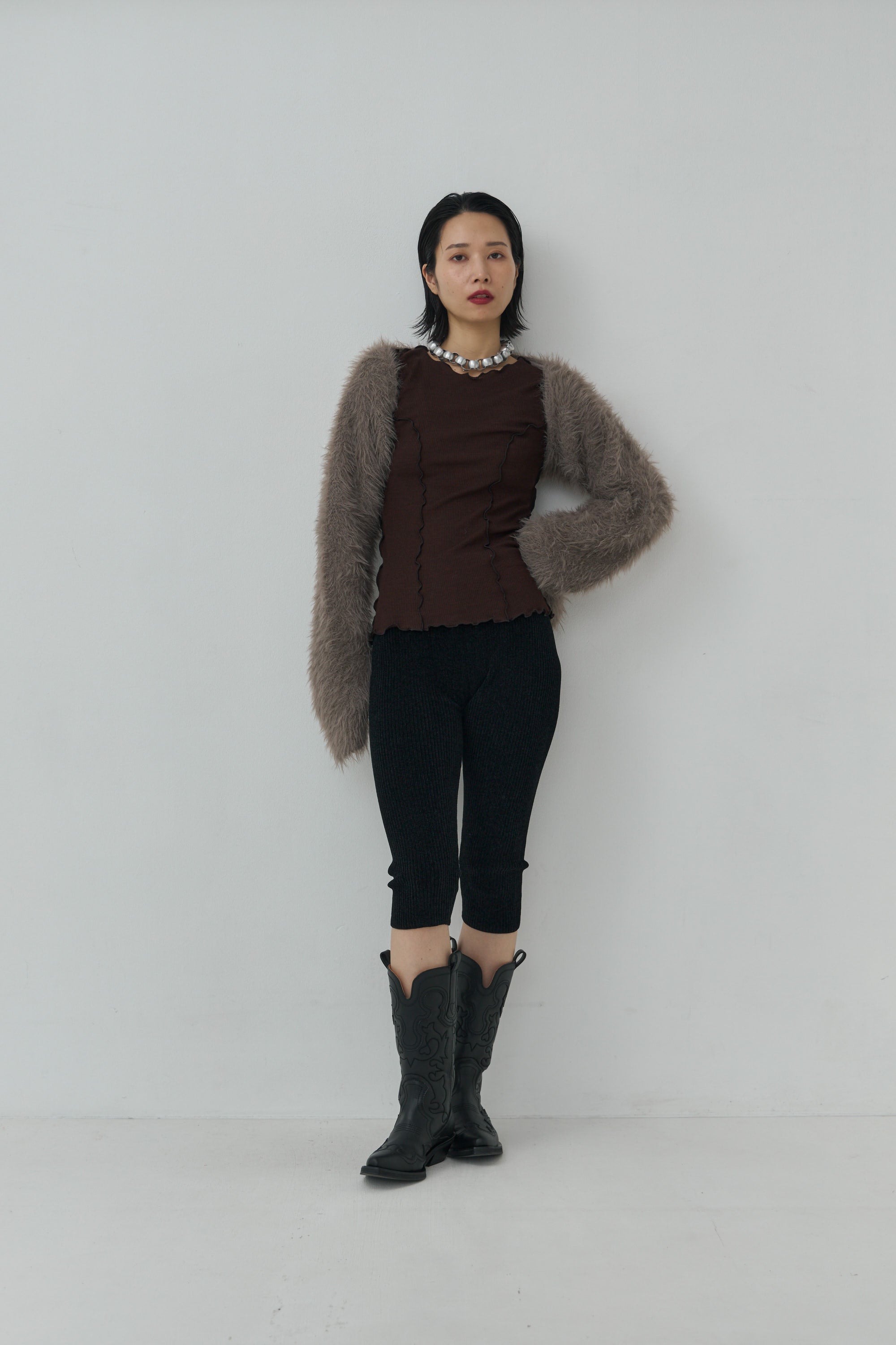 Mole Knit Half Pants – Mediam