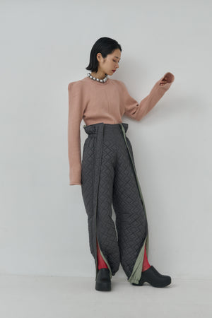 Wool Knit Bodysuit Like Pullover