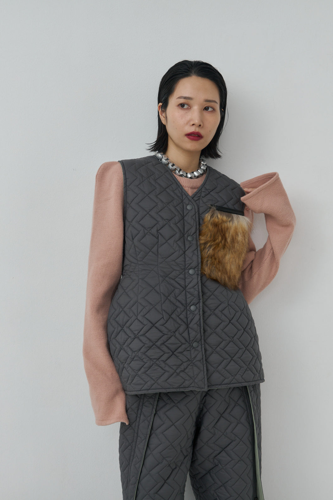 Reversible Craft Fur Pocket Vest