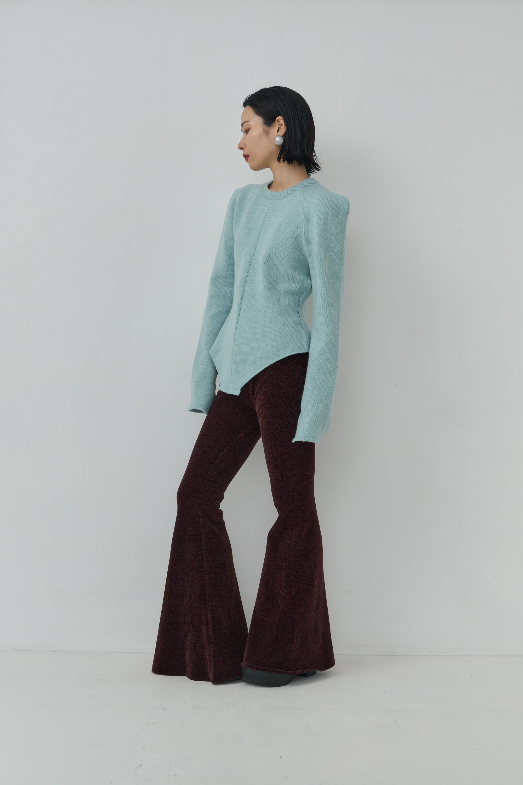 Mediam Mole Knit Bell Bottomsパンツ　2 Mole Knit Bell Bottoms – Mediam