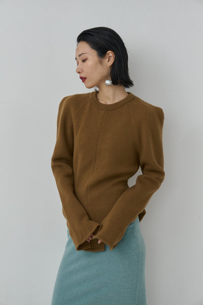 画像をギャラリービューアに読み込む, Wool Knit Bodysuit Like Pullover
