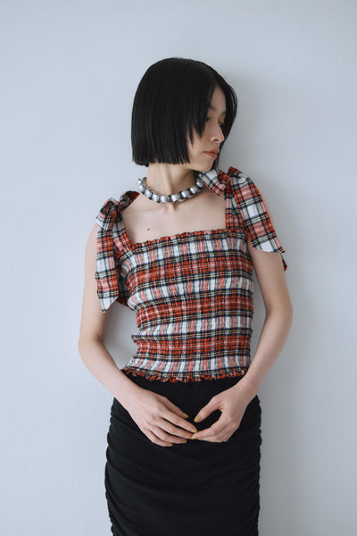 画像をギャラリービューアに読み込む, Smocking Top
