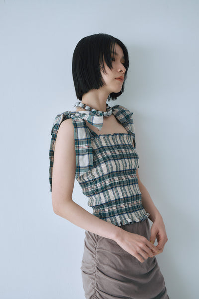 画像をギャラリービューアに読み込む, Smocking Top
