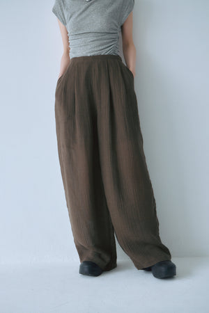 Sheer Linen Pants