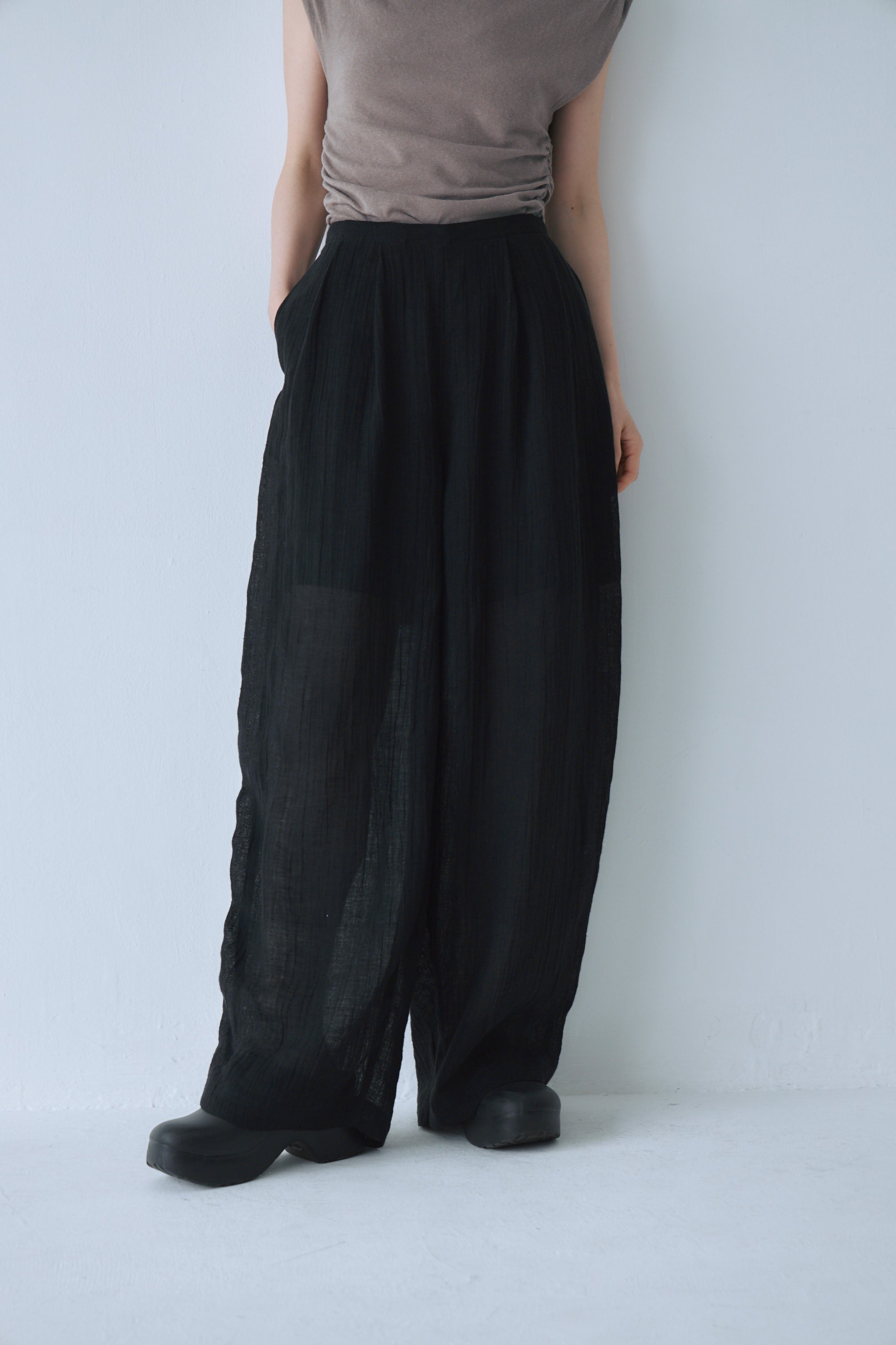 Sheer Linen Pants – Mediam