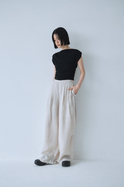 画像をギャラリービューアに読み込む, Sheer Linen Pants
