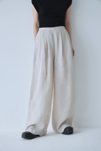 画像をギャラリービューアに読み込む, Sheer Linen Pants
