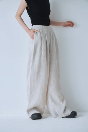 Sheer Linen Pants